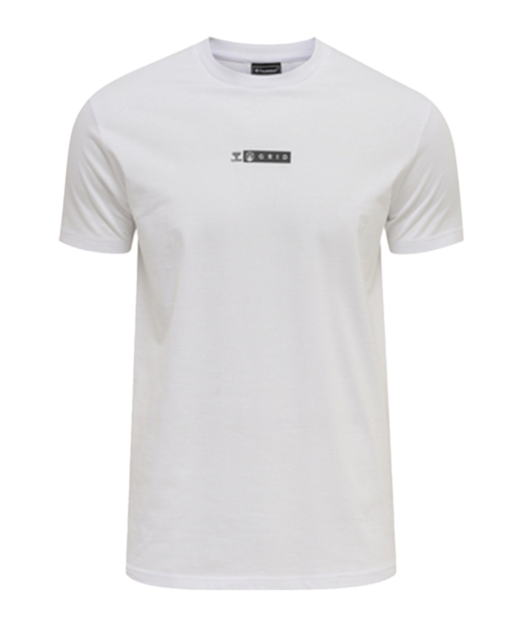 weissgrau T-Shirt hmlOFFGRID T-Shirt hummel default
