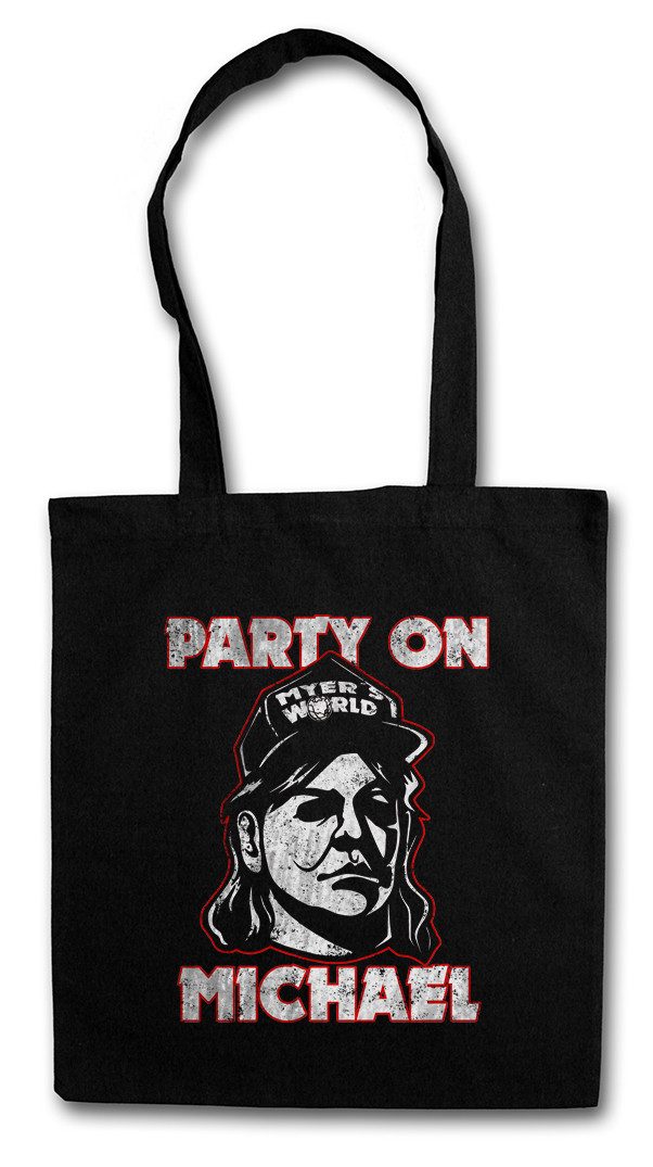 Urban Backwoods Beuteltasche Party On Michael Stofftasche Halloween Horror H20 Myers Waynes Wayne's (1-tlg), Gore World Slasher