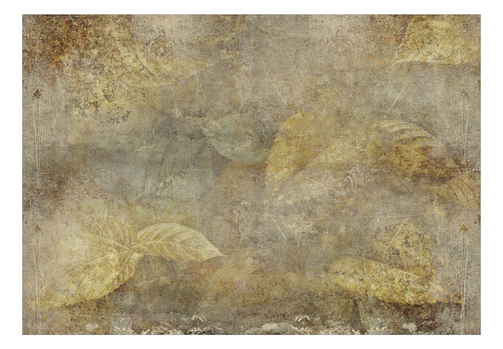 KUNSTLOFT Vliestapete Stone Nature 0.98x0.7 m, lichtbeständige halb-matt, Tapete Design matt