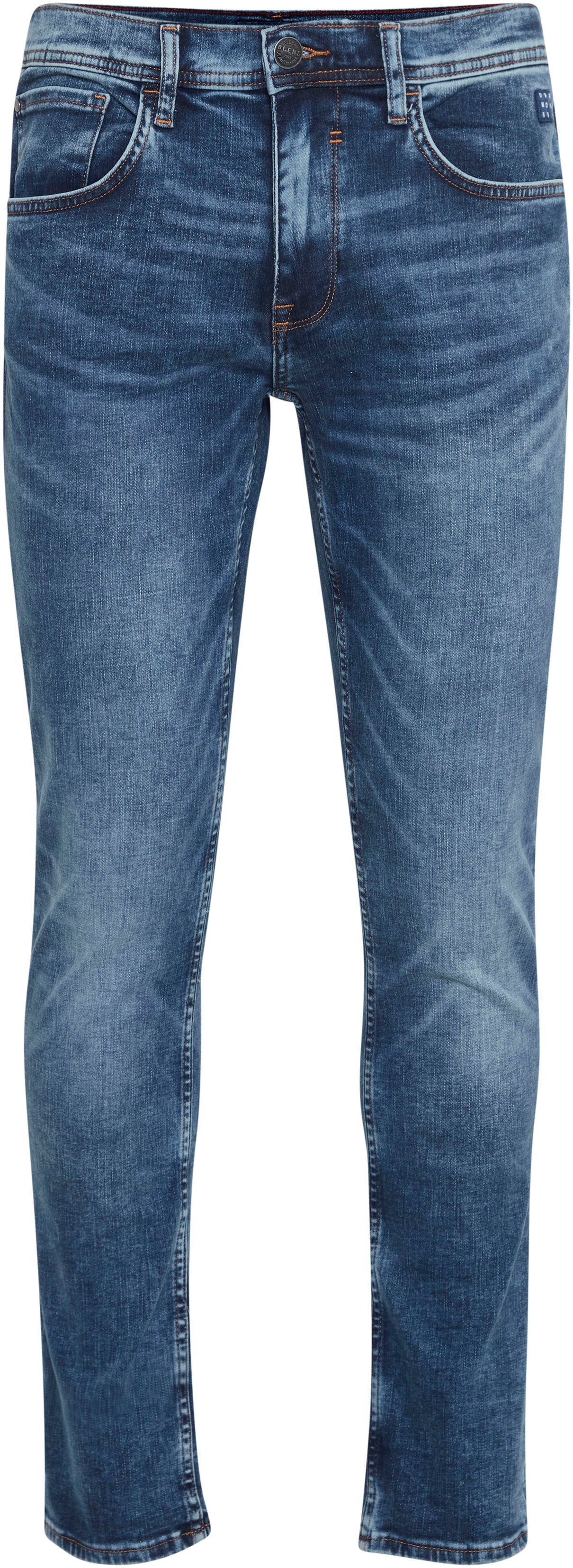 mid-blue-washed Jet Multiflex Slim-fit-Jeans Blend