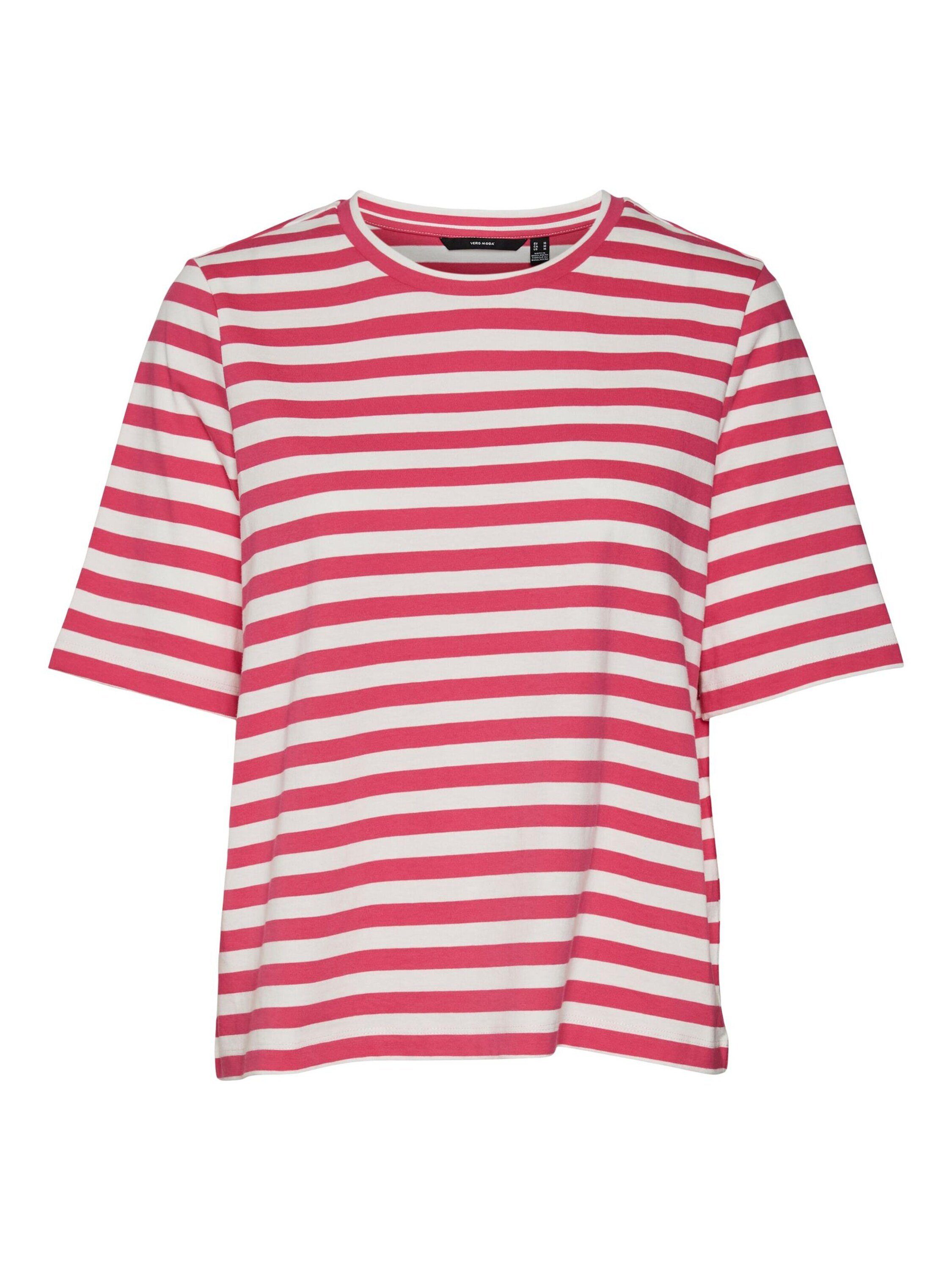 MOLLY All-Over-Muster T-Shirt Details, Plain/ohne (1-tlg) Vero Moda