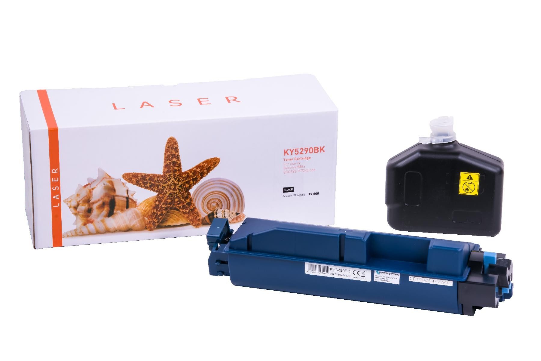 Supplies Germany Tonerkartusche 17.000 Seiten, (1-St), Toner-Kit schwarz schwarz 17000 Seiten