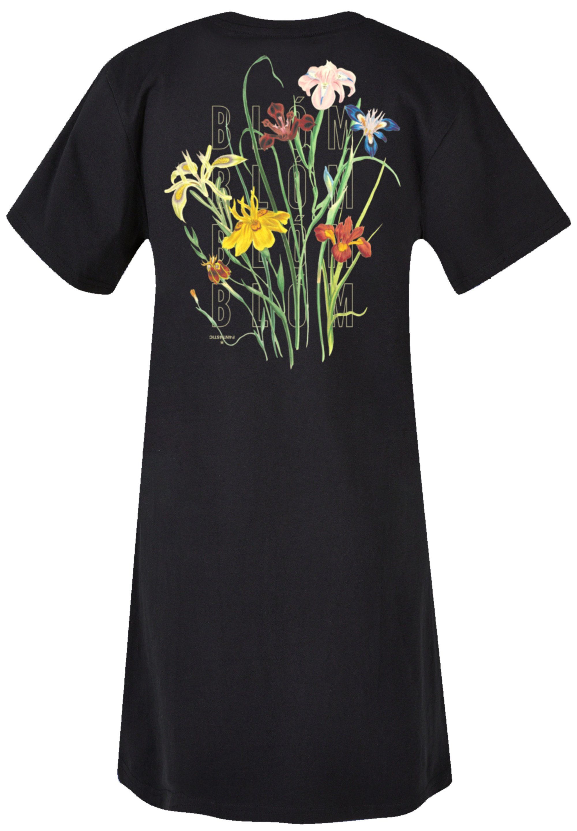 F4NT4STIC Shirtkleid Blóm Blumenstrauss T-Shirt Kleid günstig online kaufen