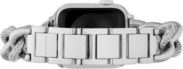 MICHAEL KORS Smartwatch-Armband Smartwatch-Armband Apple Strap, MKS8058E, Wechselband, Ersatzband, passend für die Apple Watch, Edelstahl