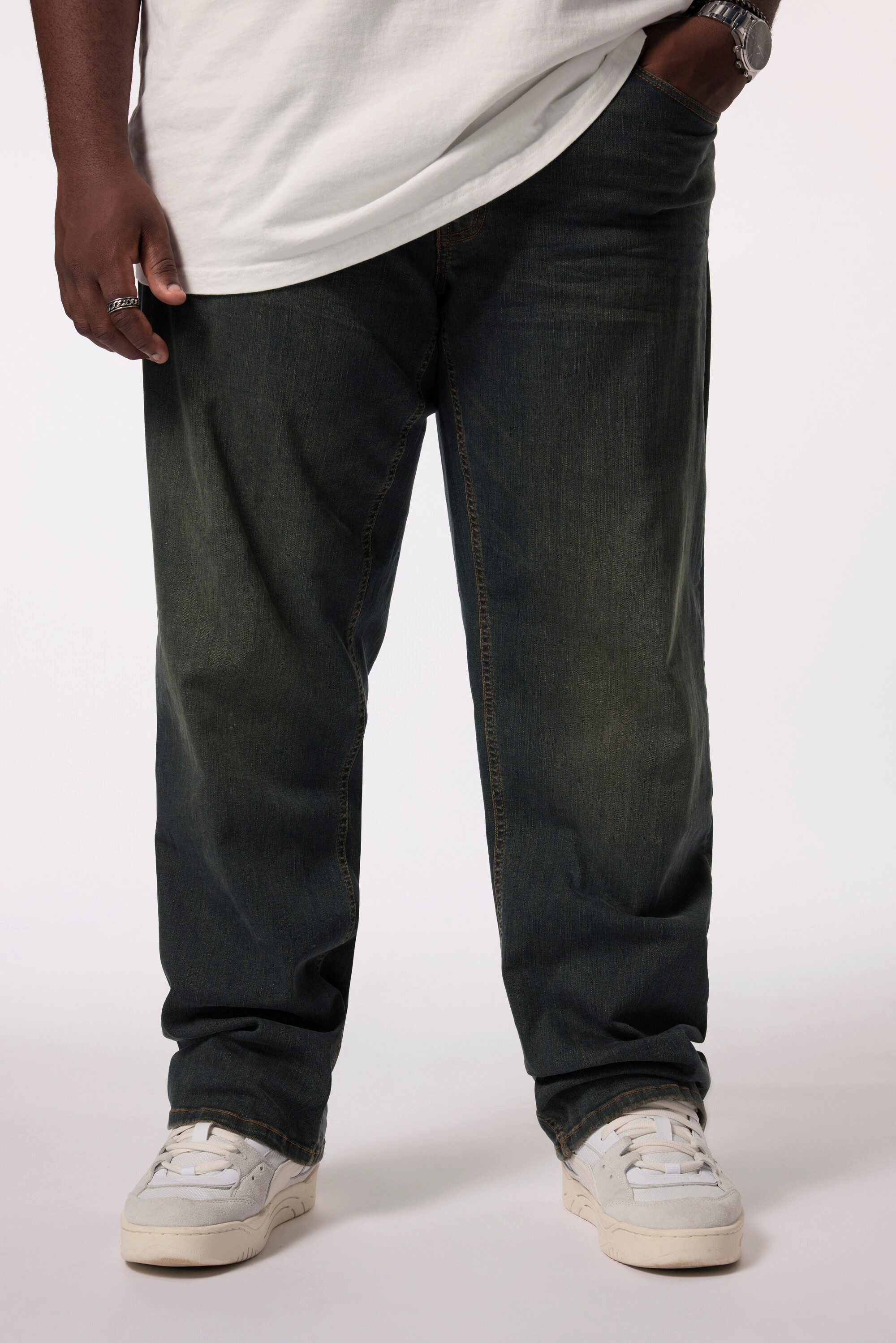 STHUGE 5-Pocket-Jeans STHUGE Jeans Bauchfit Baggy günstig online kaufen
