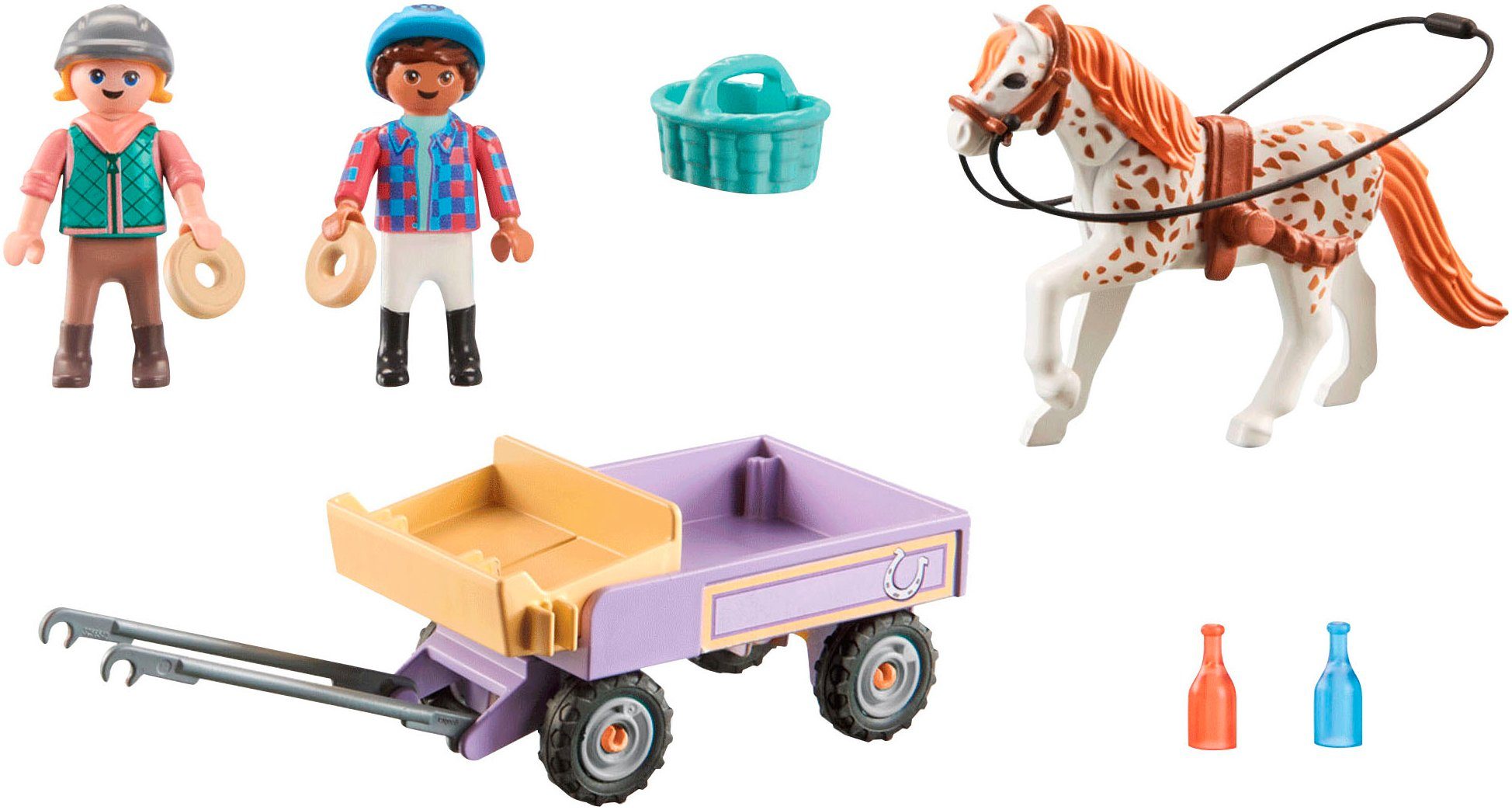 Playmobil® Ponykutsche (71496), Horses of Waterfall Konstruktions-Spielset, günstig online kaufen
