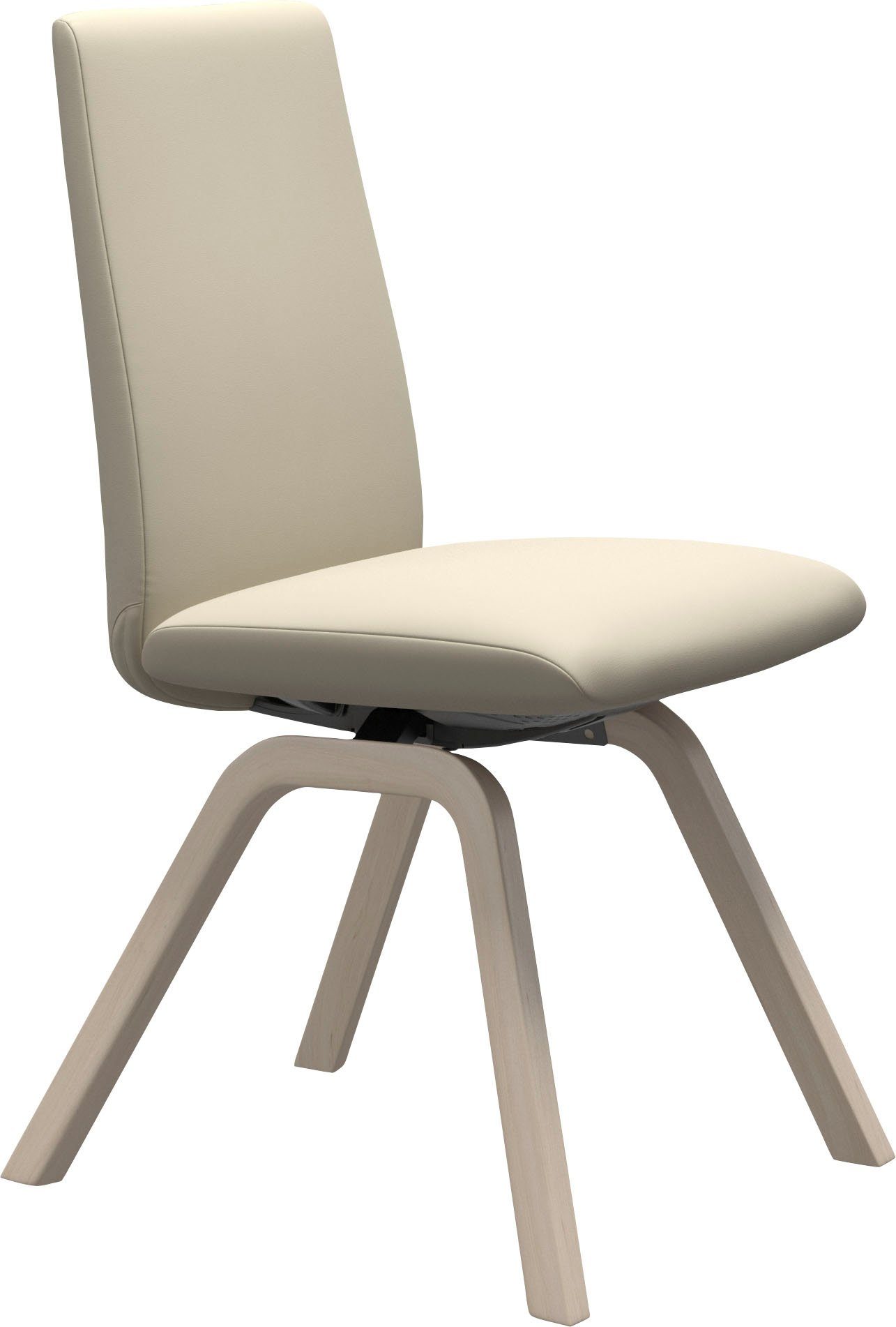 Stressless® Polsterstuhl Laurel, Low Back, Розмір M, mit schräggestellten Beinen in Eiche gekalkt