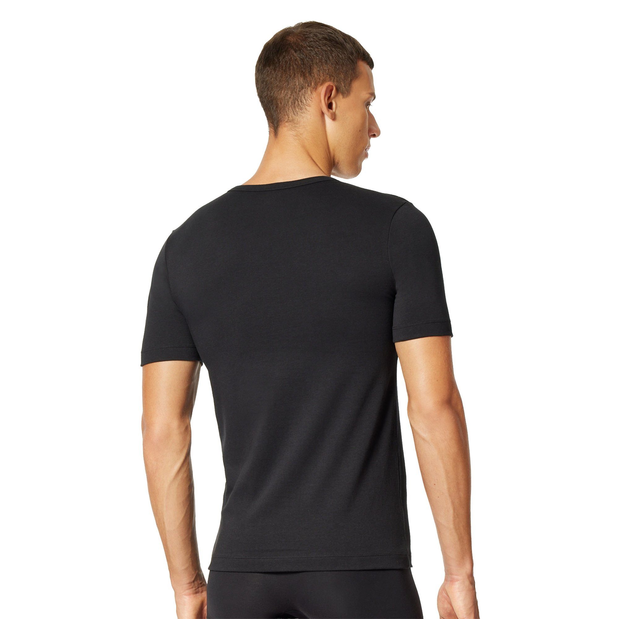 uncover by SCHIESSER T-Shirt Herren T-Shirt 4er Pack Baumwolle (Packung, 4er Pack)