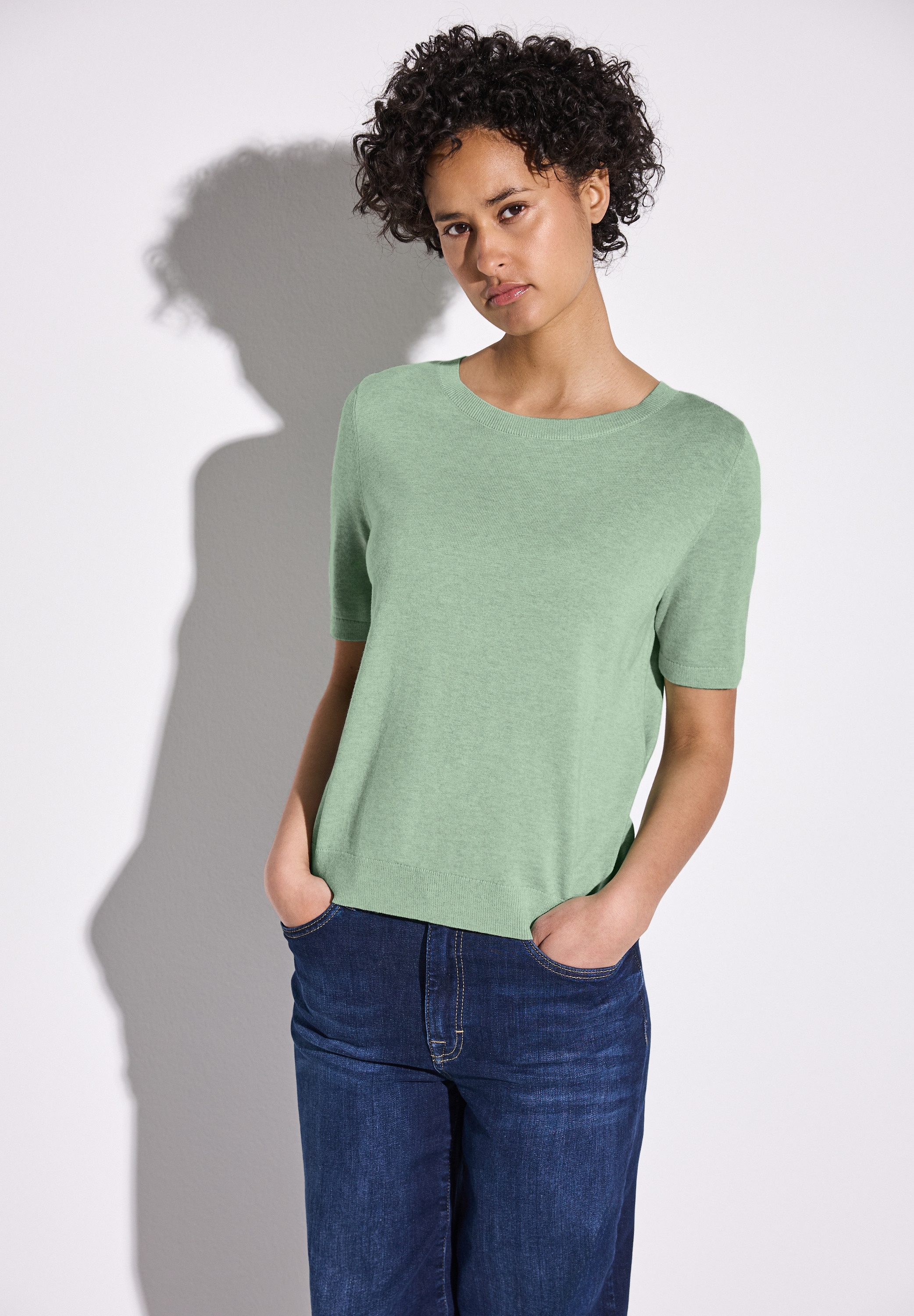 STREET ONE Strickpullover Rundhalsausschnitt