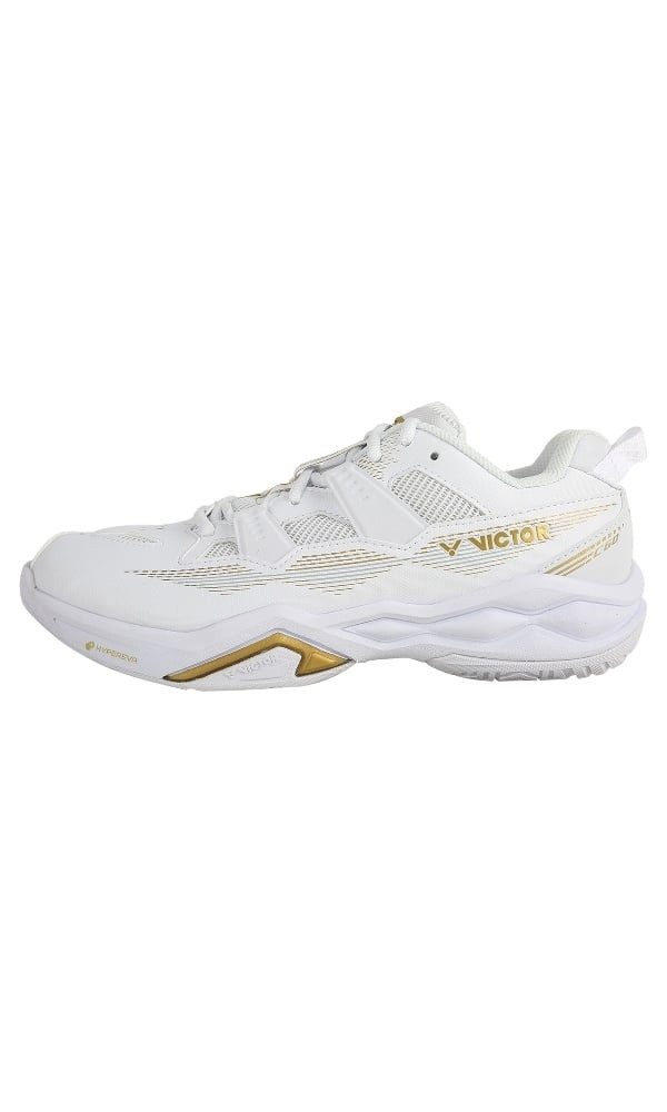 VICTOR Hallen-Indoorschuhe C60 AX weiss/gold Herren Badmintonschuh