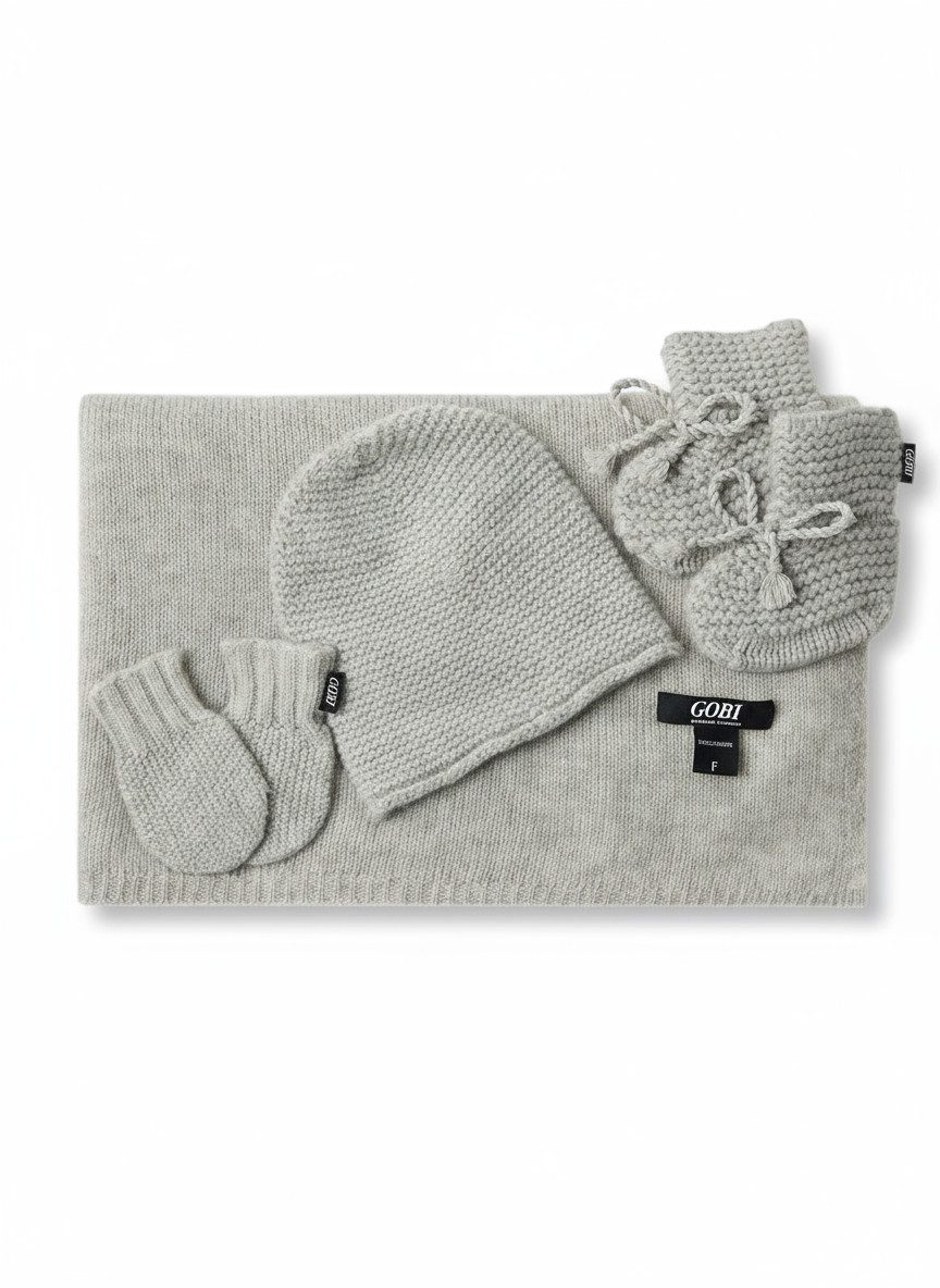 GOBI Cashmere Neugeborenen-Geschenkset Kaschmir Baby Set