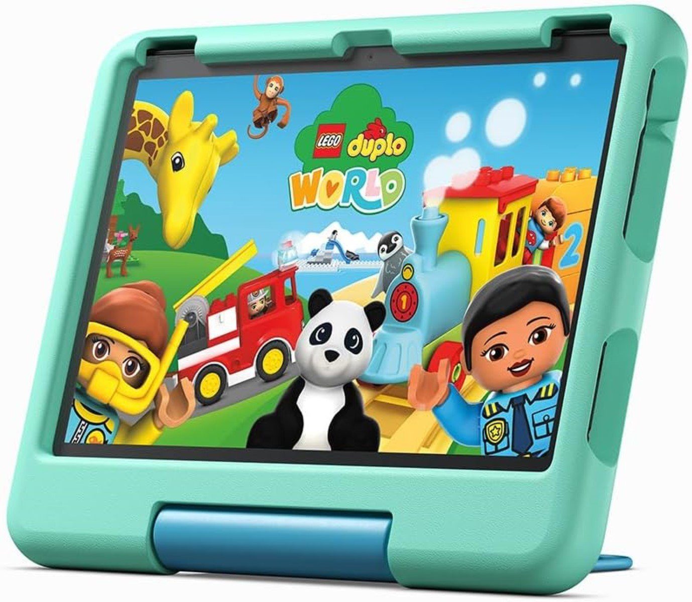 Amazon Fire HD 10 Kids Tablet 2023 kindgerechte Hülle in Grün Tablet