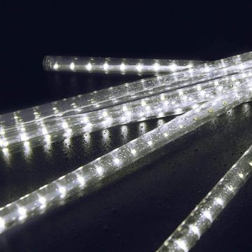 GelldG LED-Lichterkette Meteorlichter Regen Lichter Lichterregen Wasserdichte LED-Lichterkette