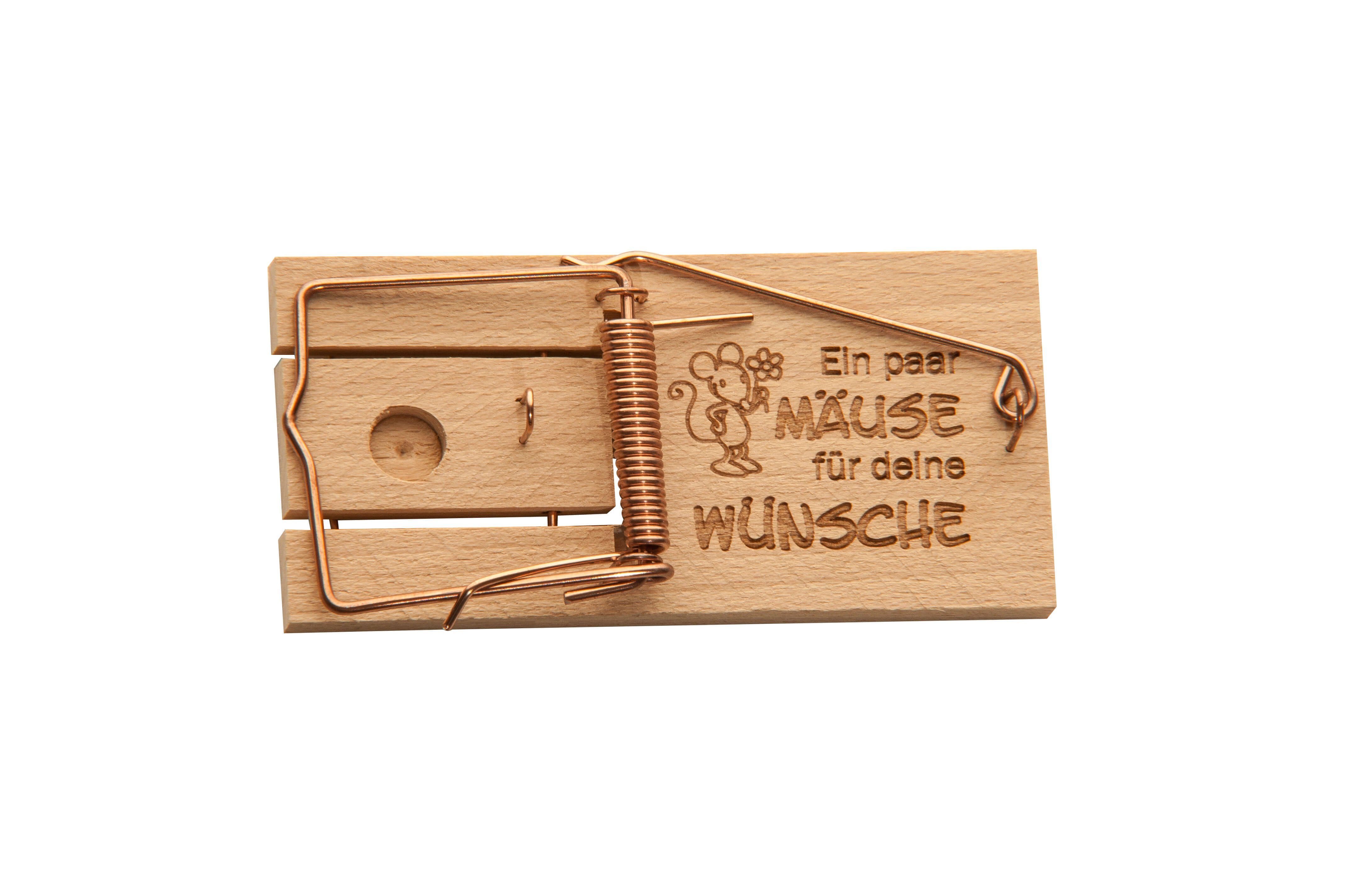 Spruchreif® Spardose Mausefalle Geldgeschenk · Mausefalle günstig online kaufen