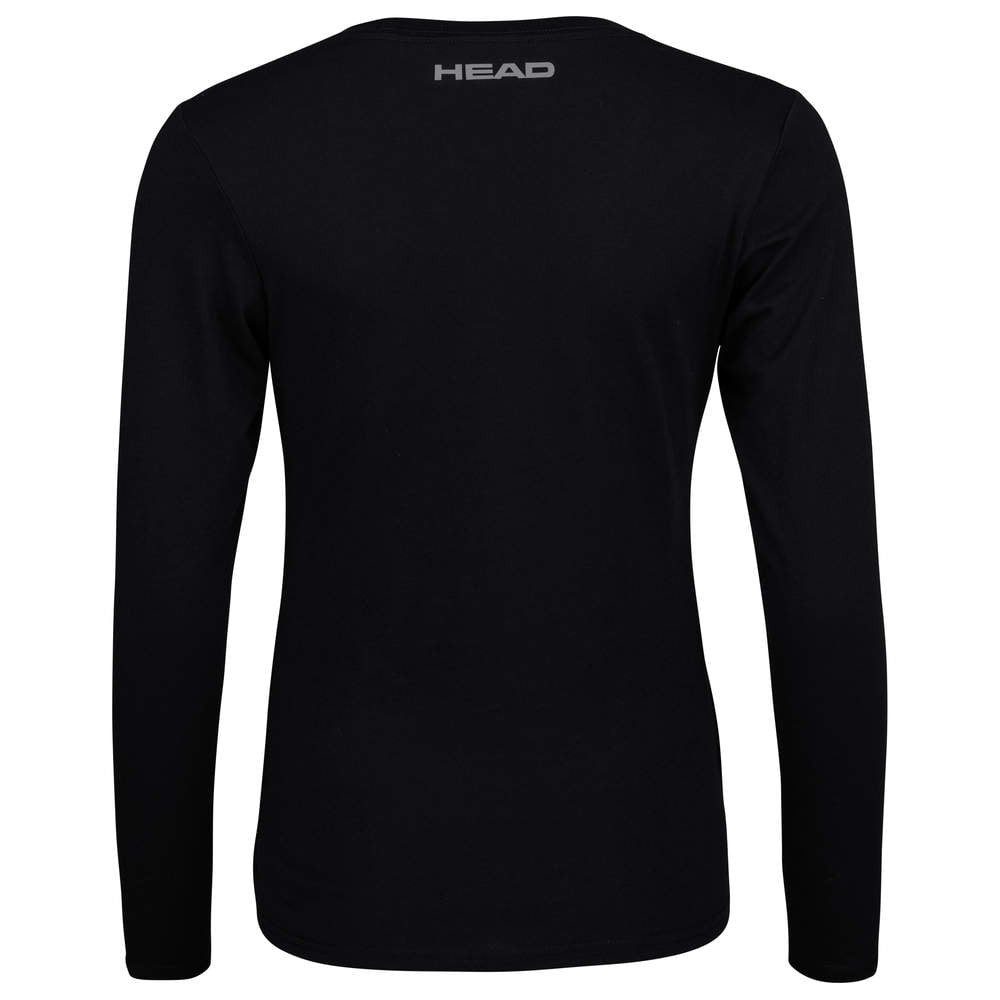 Head Langarmshirt Club Linda (Baumwollmix) schwarz Damen günstig online kaufen
