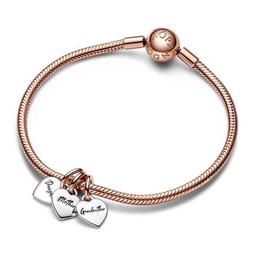 Pandora Bead Dreifaches Charm Anhänger Set Generationen von PANDORA, bicolor