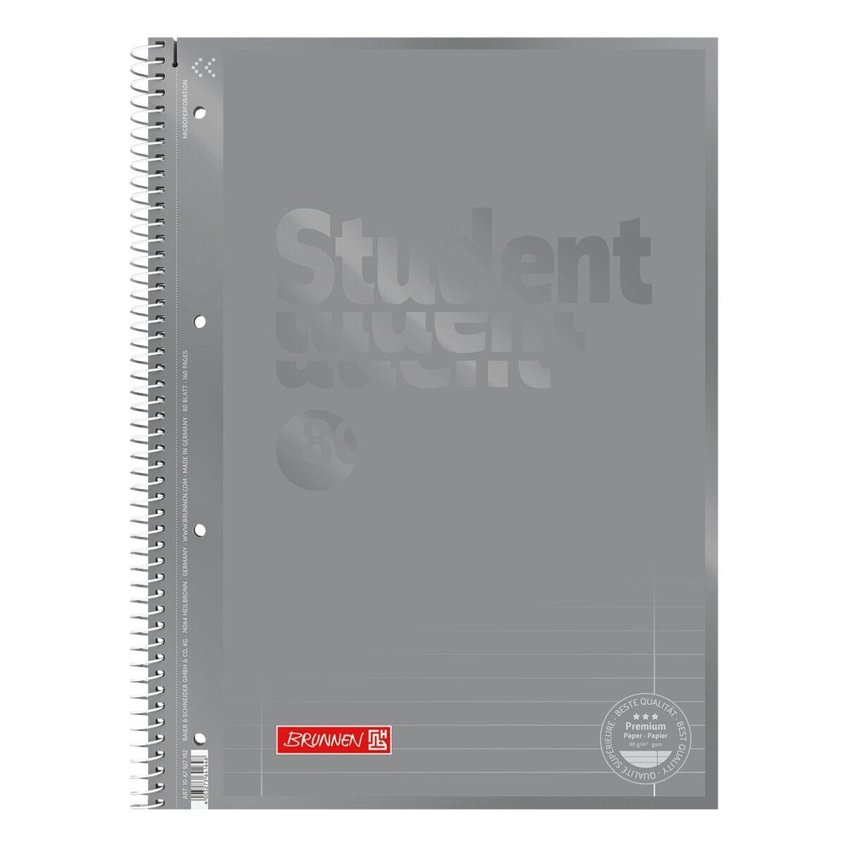 Collegeblock Student Colour Code