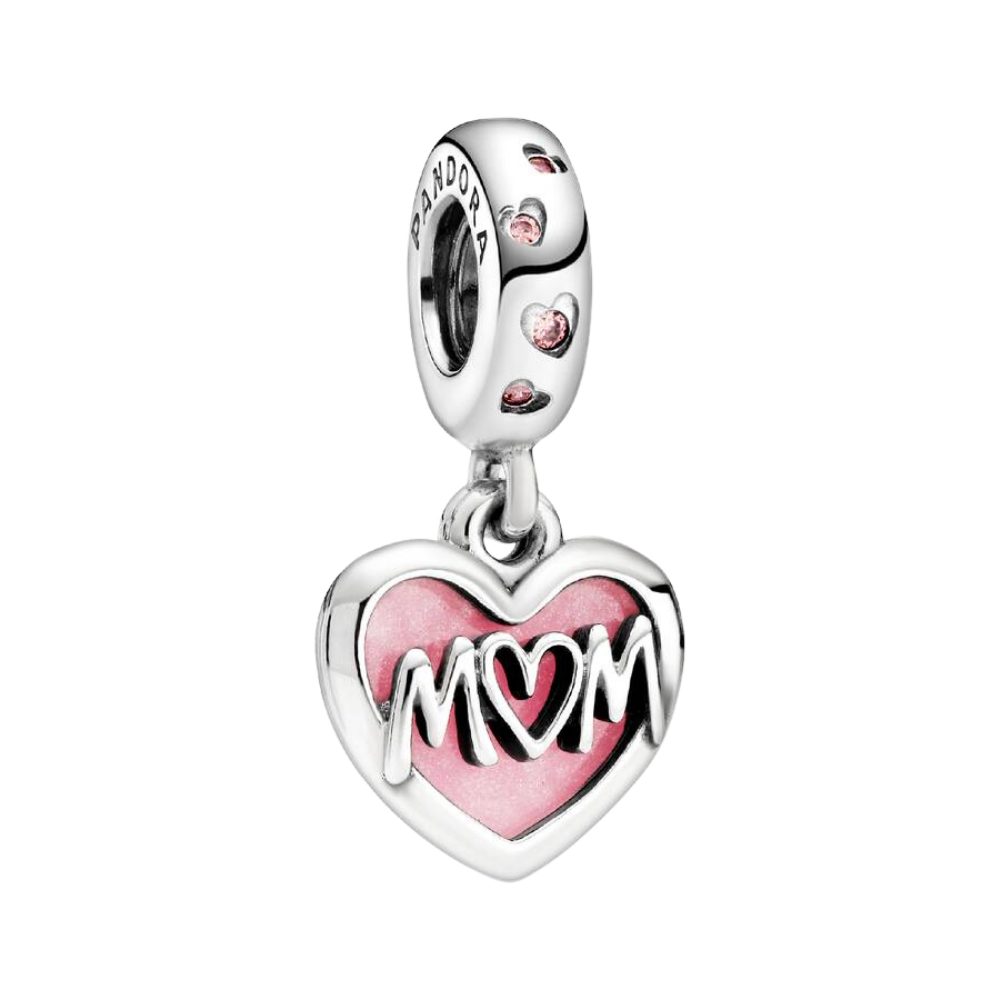 Pandora Charm Herz 798887C01*, Herz, Liebe, Muttertag, Mama, Rosa