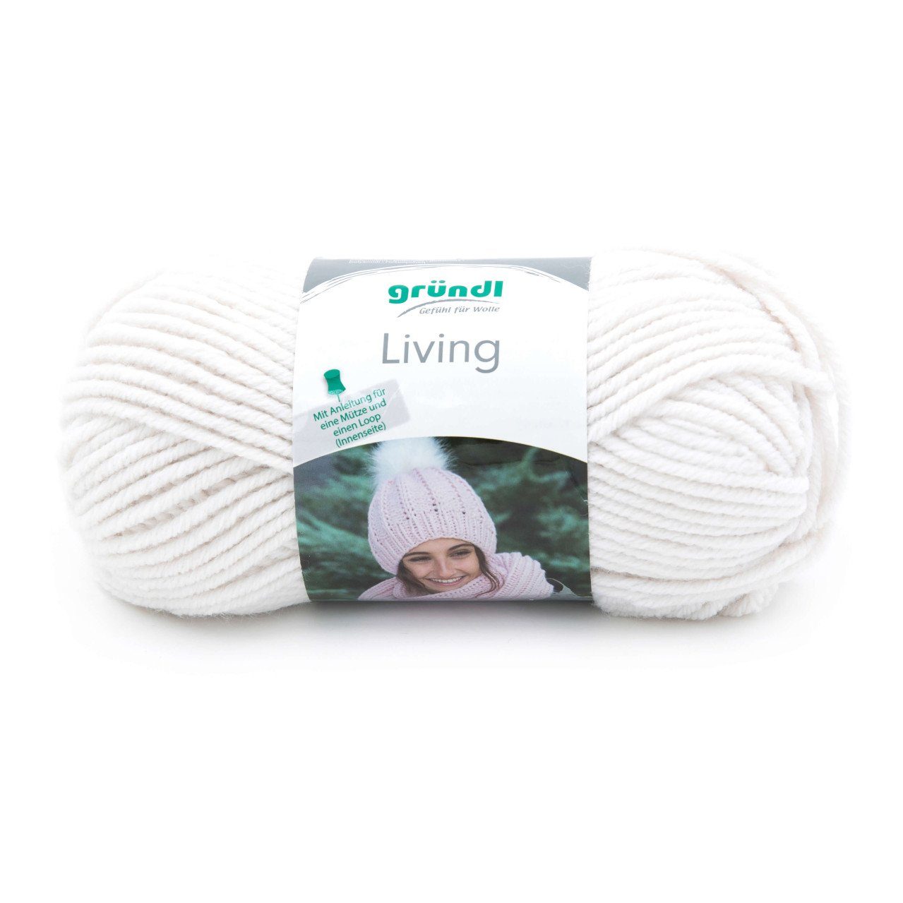 Gründl Gründl Wolle Living 100 g creme Häkelwolle
