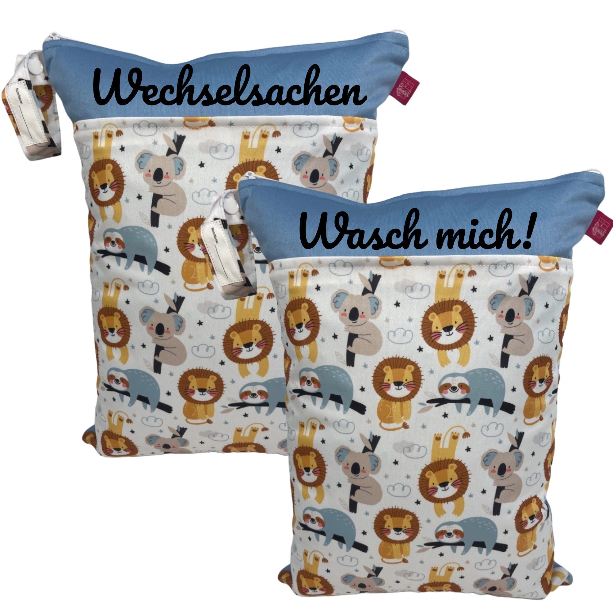 WeBaDa Wäschetasche Wetbag Sets für Wechselsachen (Spar-Set Kids, Wetbag-Set)