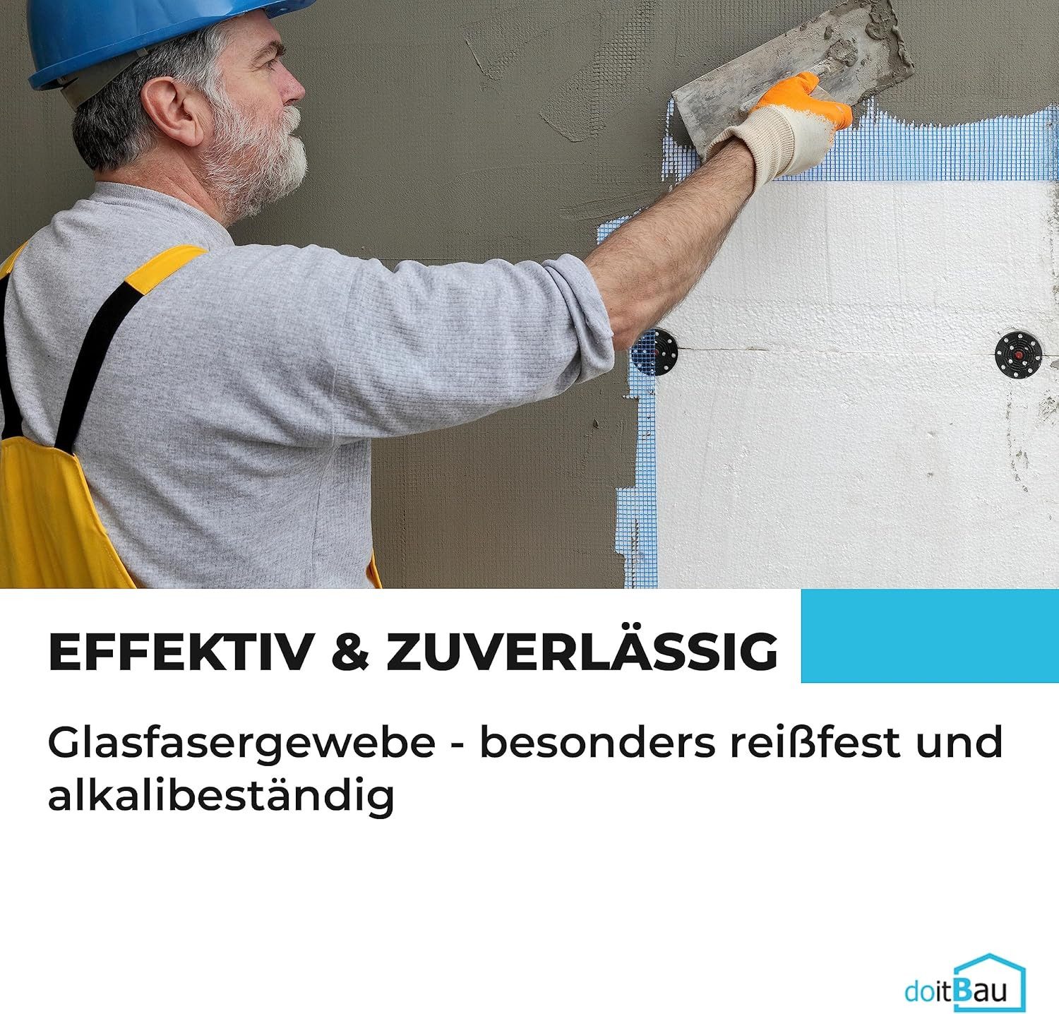 doitBau Profil 25 Stab Gewebeeckwinkel 100mm x 150mm je 2m (25-St)