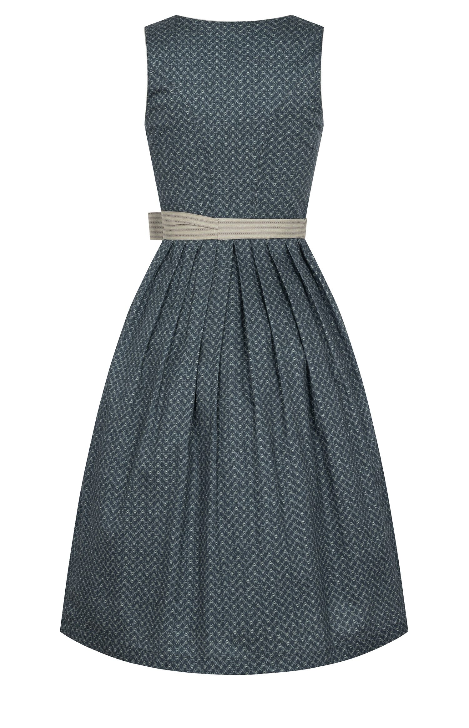 Nübler Dirndl Midi Dirndl Emily in Jägergrün von Nübler - Rocklänge 70 cm