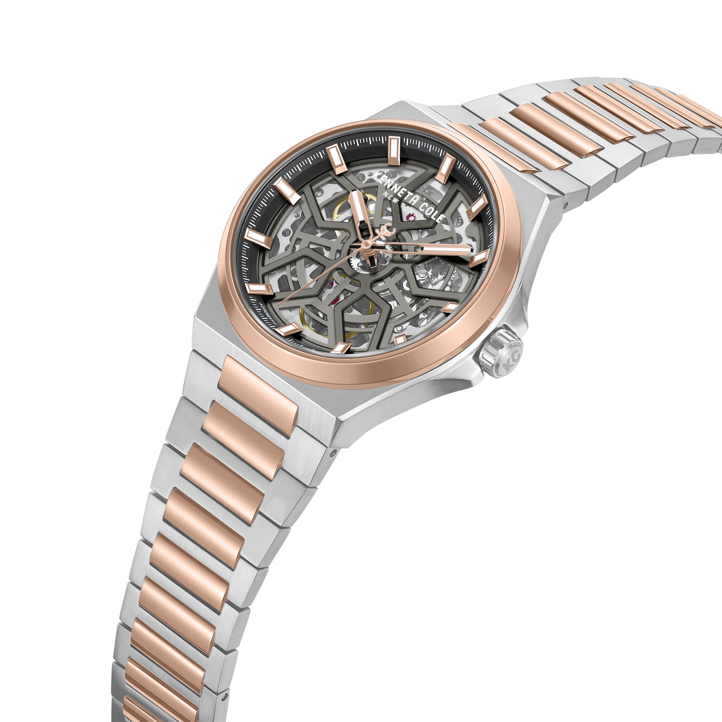Kenneth Cole Automatikuhr Automatikuhr Herrenuhr 43,5 mm Automatik Herren