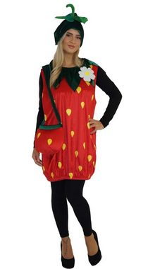 Maylynn Kostüm Kostüm Erdbeere Erdbeerkostüm Männerballett Faschingskostüm