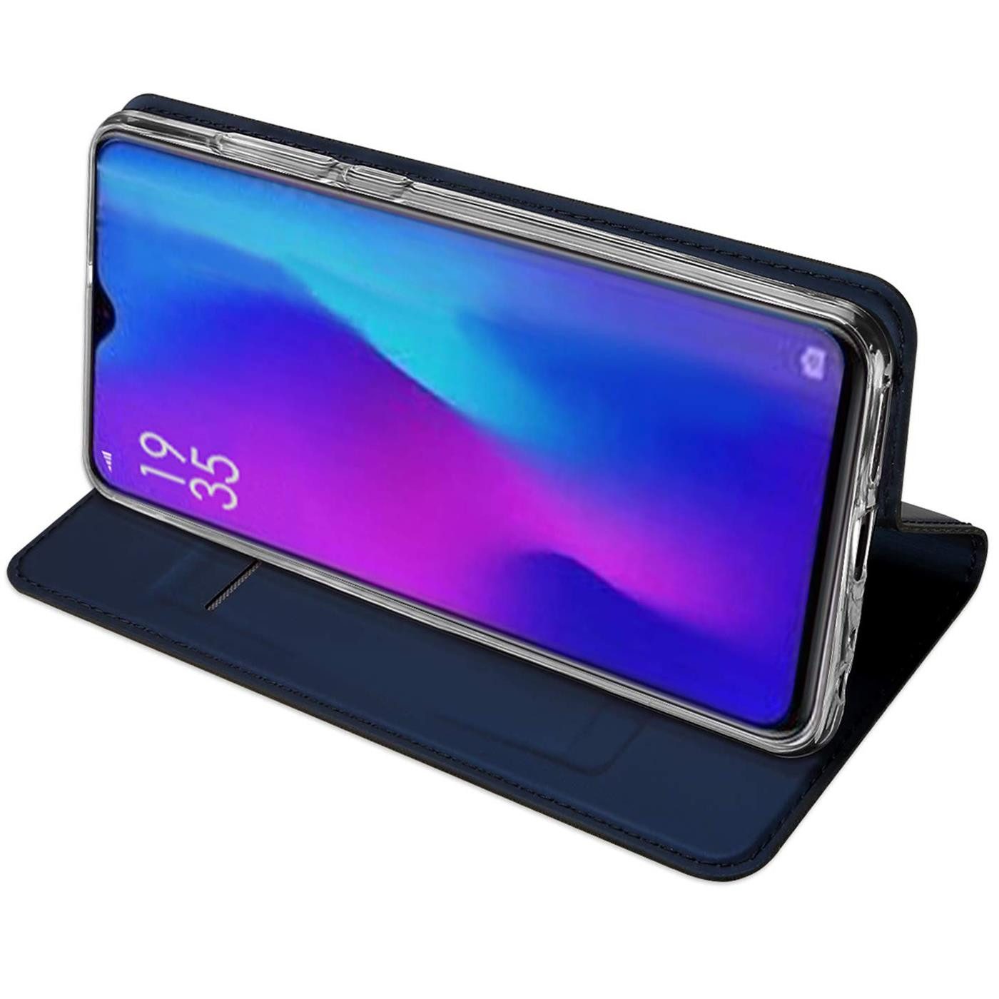 CoolGadget Handyhülle Magnet Case Handy Tasche für Huawei P30 6,1 Zoll, Hülle Klapphülle Ultra Slim Flip Cover für P30 Schutzhülle