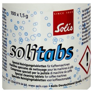 SOLIS OF SWITZERLAND Solitabs 100er Pack - Reinigungstabletten - weiß Reinigungstabletten