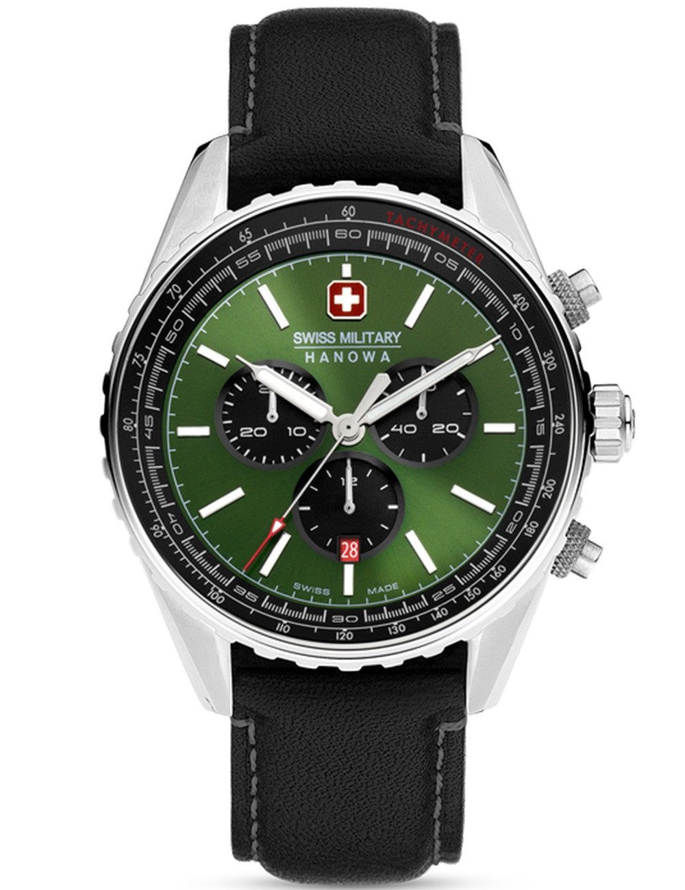 Swiss Military Hanowa Quarzuhr Swiss Military Hanowa SMWGC0000305 Herrenuhr Afterburn Chrono 44mm 10A Swiss Military Hanowa SMWGC0000305 Herrenuhr Afterburn Chrono 44mm 10ATM