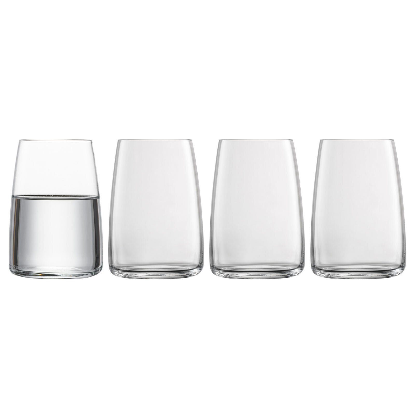 Glas Vivid Senses Becher 500 ml 4er Set