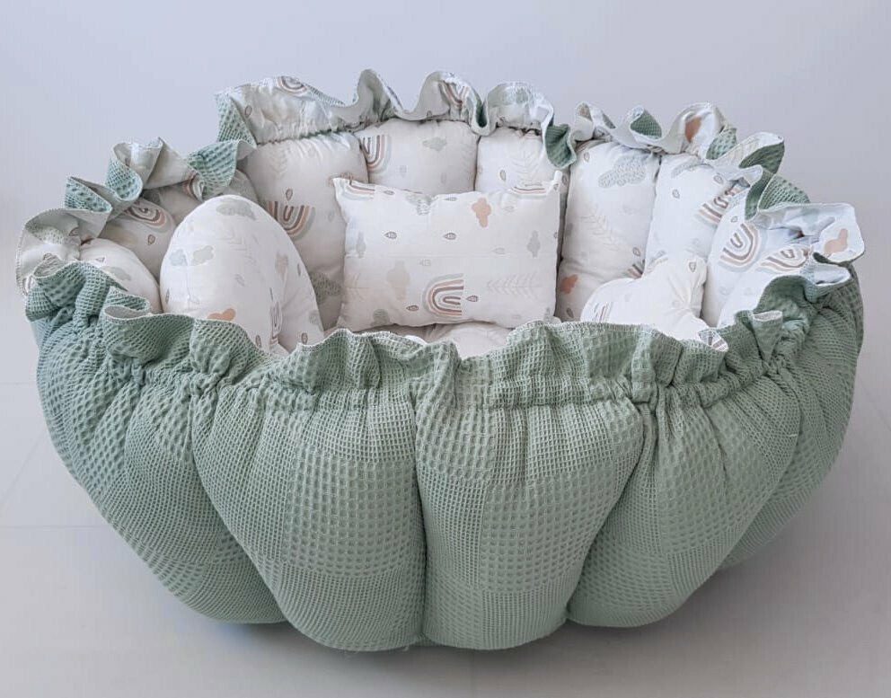 Baby Fancyroom Bettnestchen 2in1 Spielmatte Nestchen günstig online kaufen