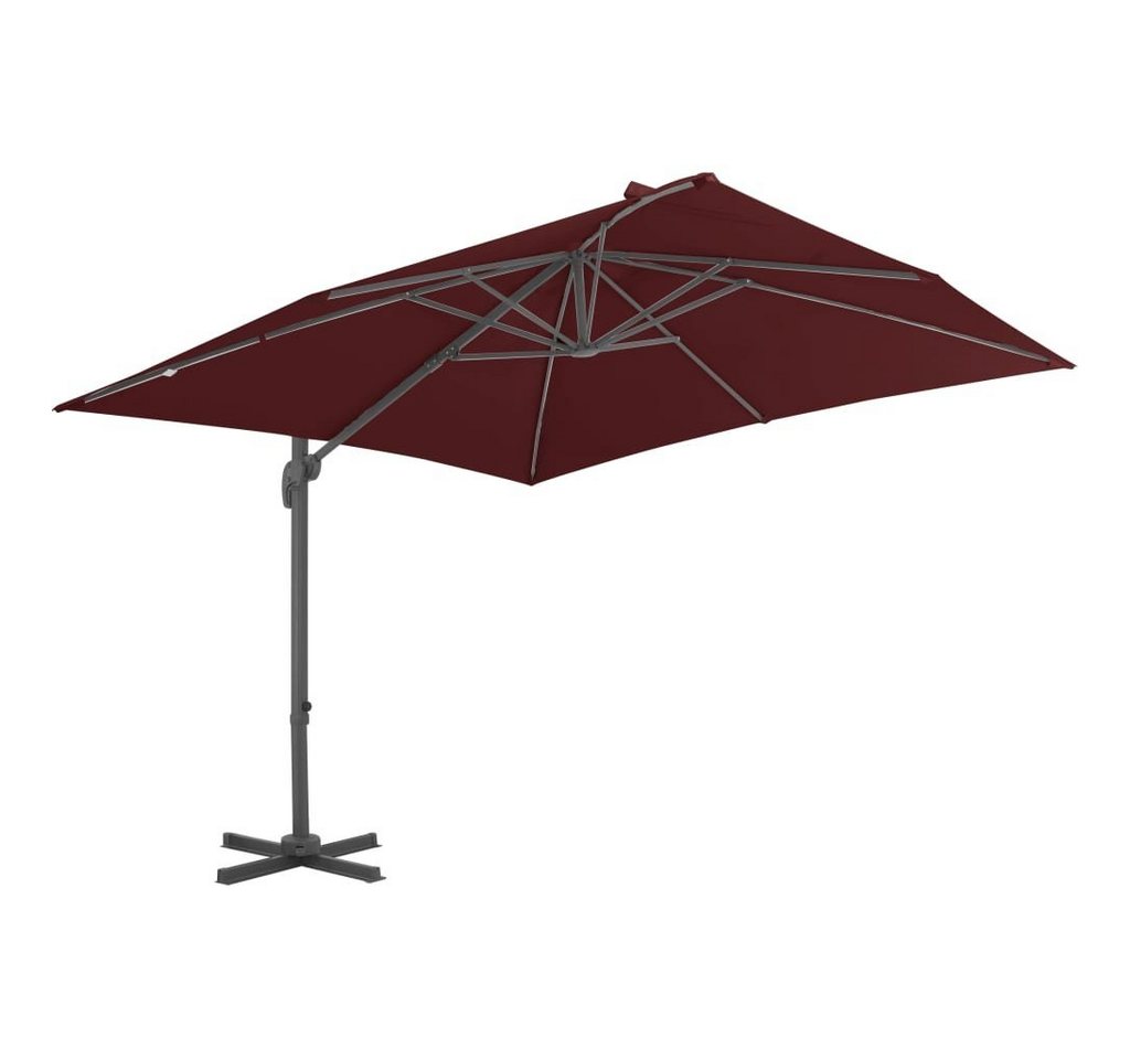 Thumbnail - DOTMALL Sonnenschirm Ampelschirm mit Fußpedal,360° drehbar,400x300 cm (L x B)