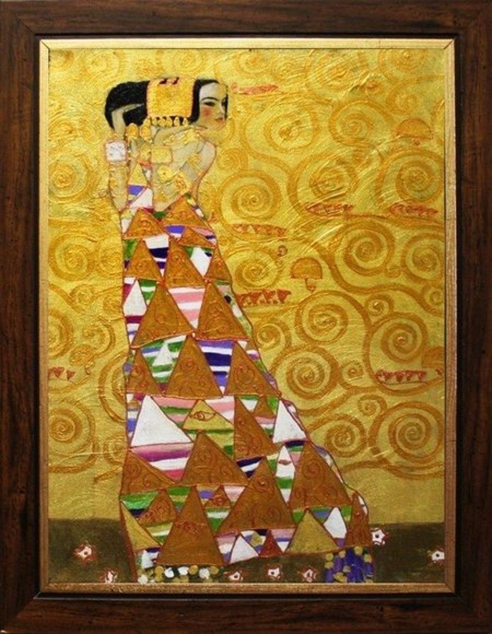 jedes Gemälde JVmoebel ein handgearbeitet Unikat, Gustav Klimt Bild »G05410«,