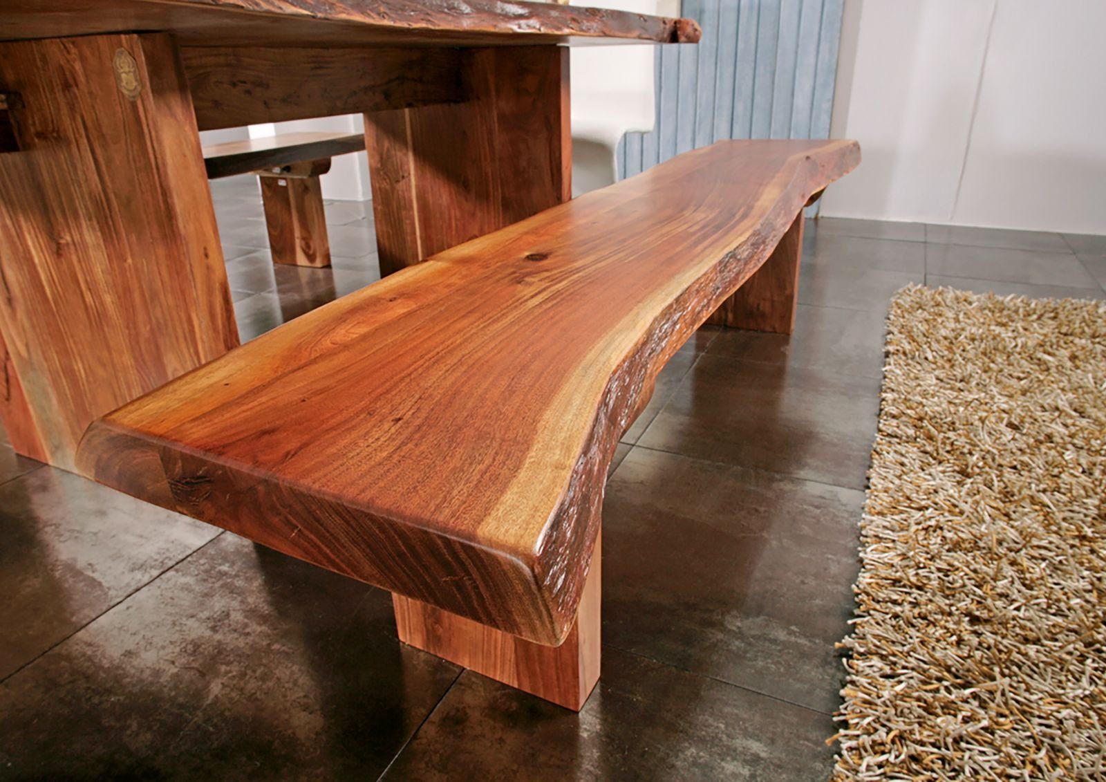 Essbank FREEFORM (175x38x45 Akazie)