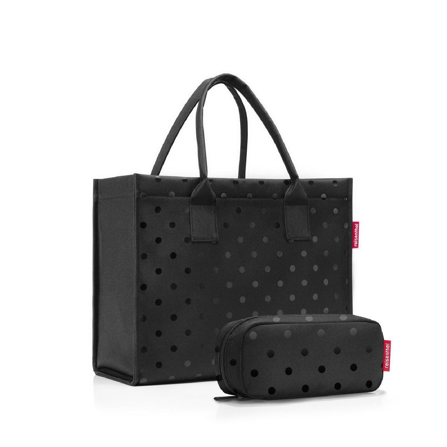 REISENTHEL® Einkaufsshopper Daily Shopper Set glossy dots black günstig online kaufen