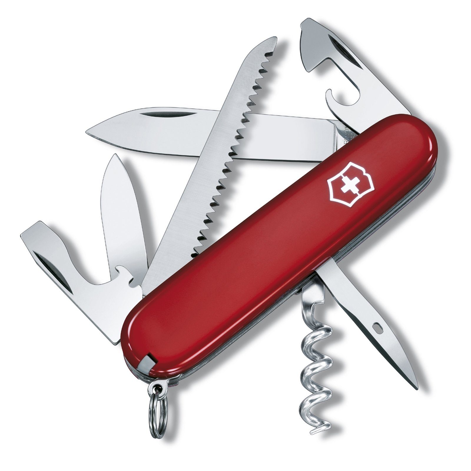 Victorinox Taschenmesser Taschenmesser Camper, (Stück, 1 St., 1 Taschenmesser), Multitool 13 Funktionen