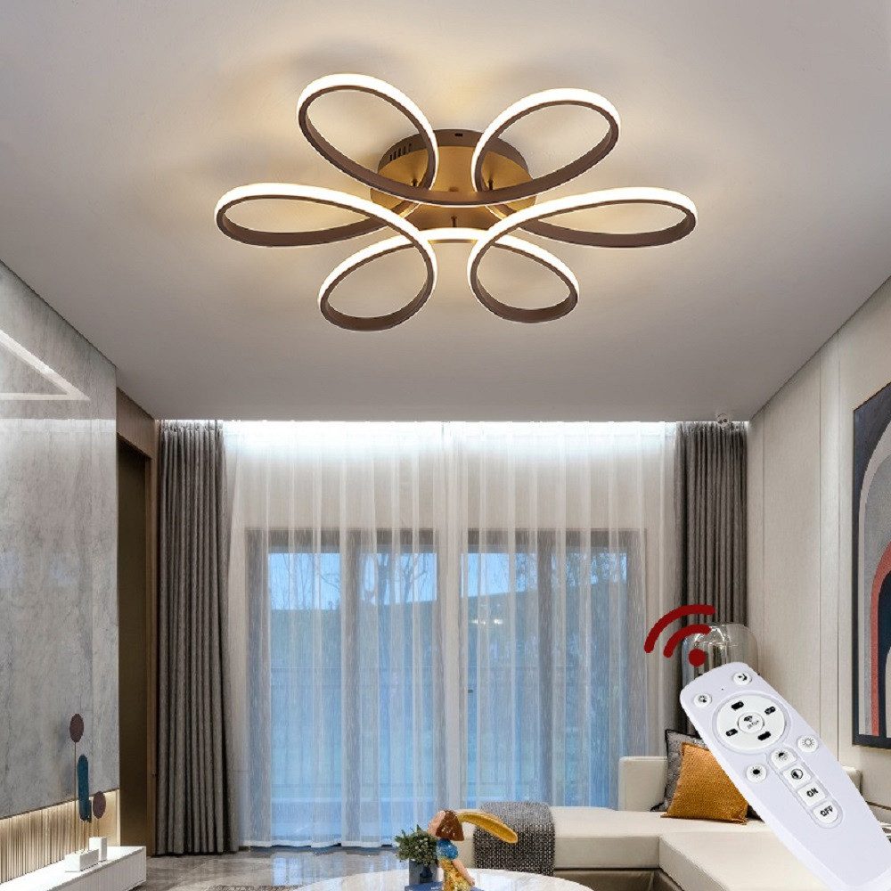 Eurotondisplay LED Deckenleuchte LED Deckenlampe Fernbedienung Lichtfarbe e günstig online kaufen