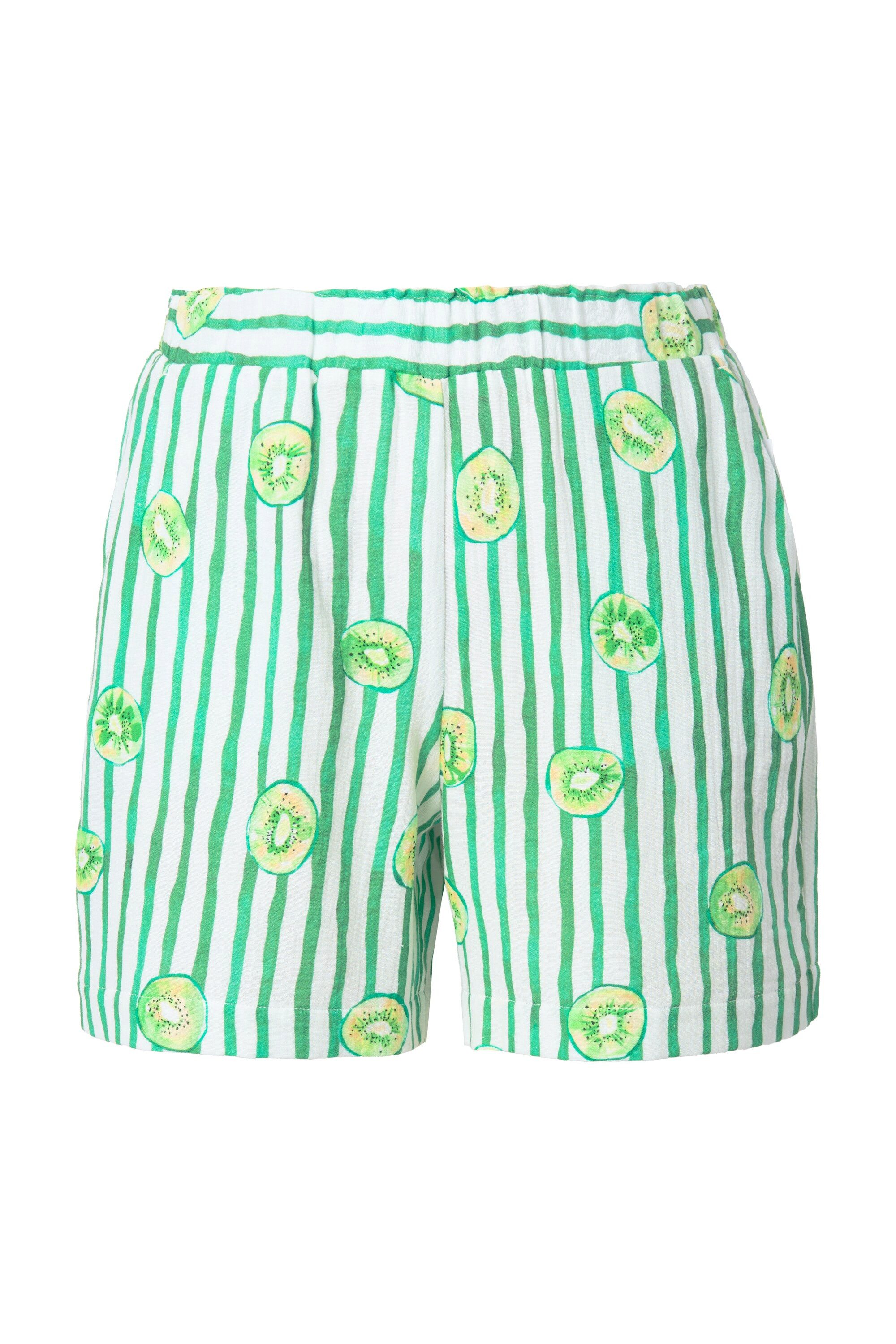 Studio Untold Shorts Streifenshorts Musselin Wide günstig online kaufen