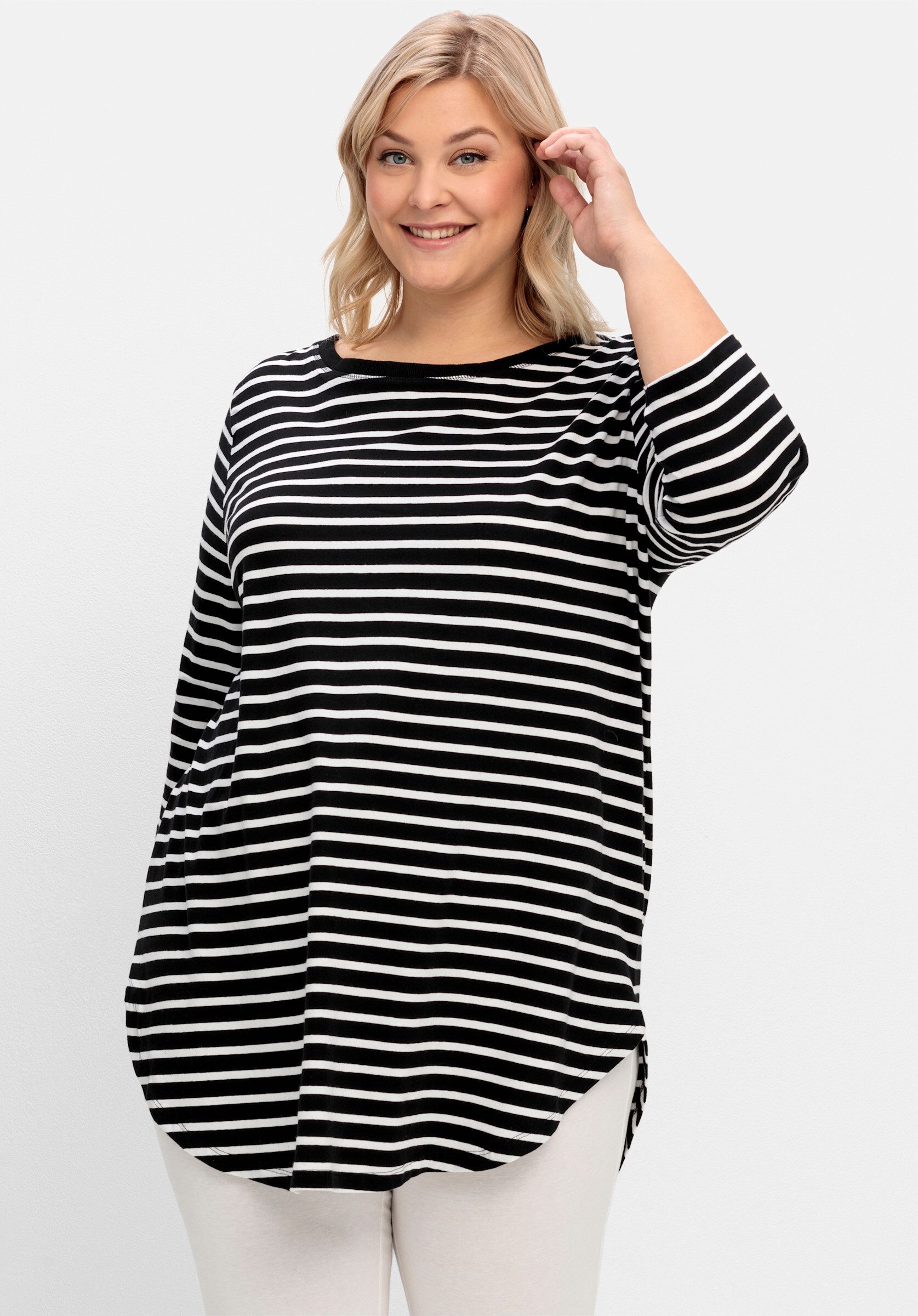 Sheego T-Shirt Longshirt günstig online kaufen