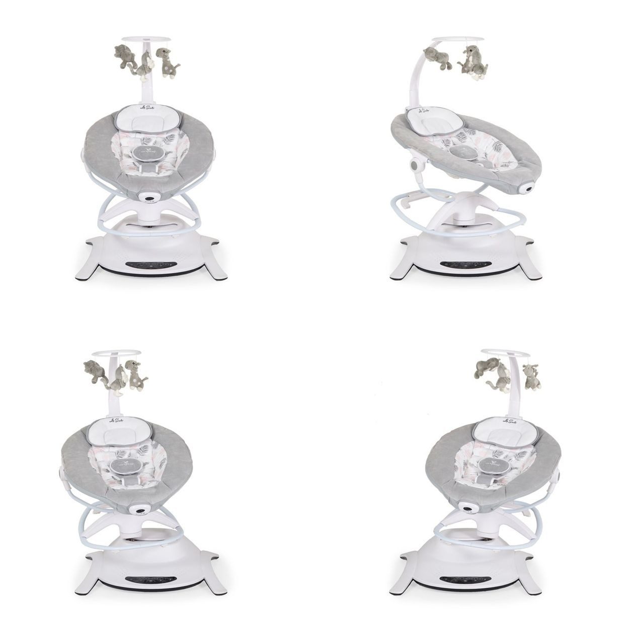 Cangaroo Babywippe Babywippe La Scala elektrisch, Schaukelfunktion Vibration Fernbedienung