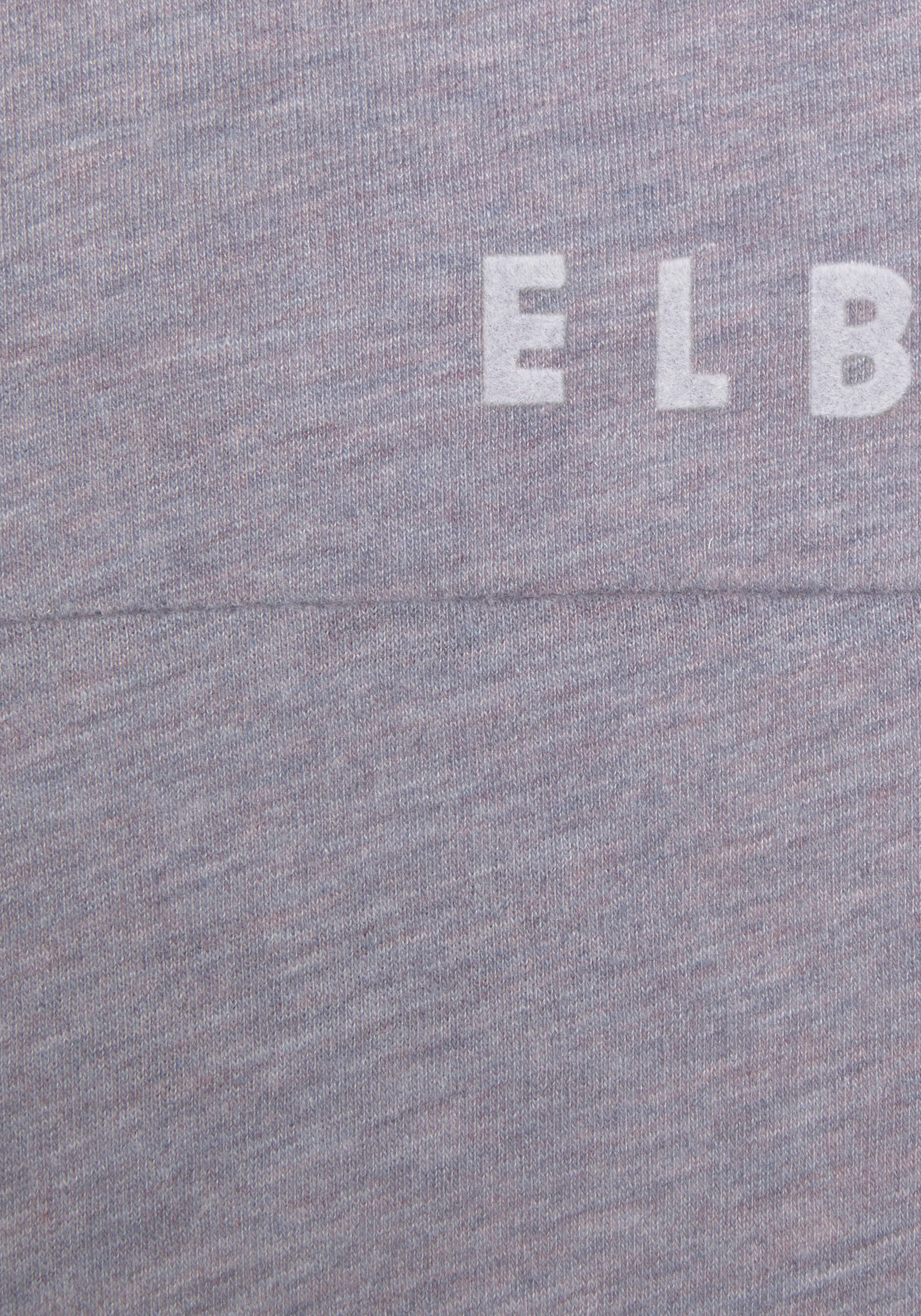 Elbsand T-Shirt Ranva mit Logodruck, Kurzarmshirt aus Baumwoll-Mix, sportlich