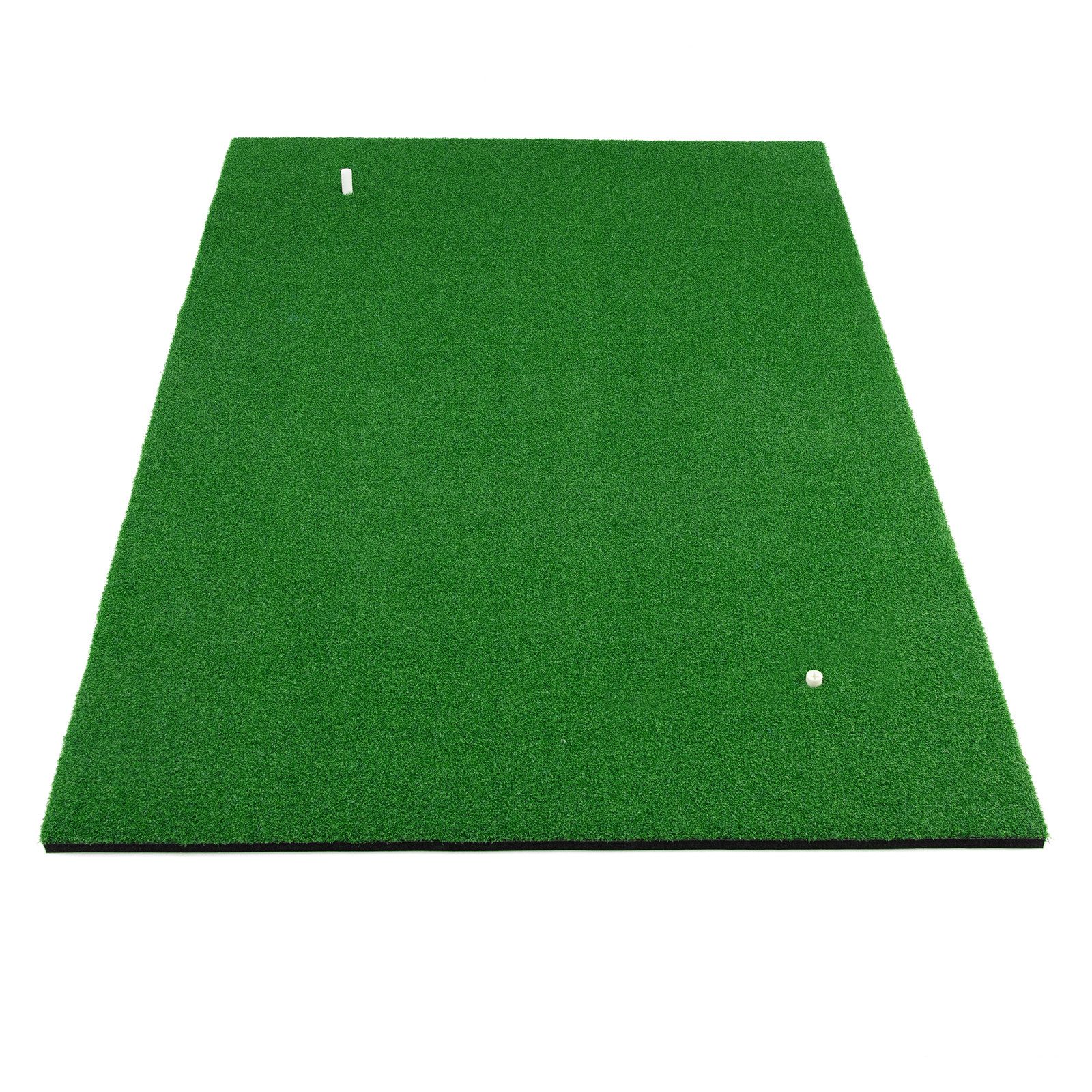 COSTWAY Golf-Abschlagmatte Golfmatte, 150x100cm, mit 3 Gummi-Tees