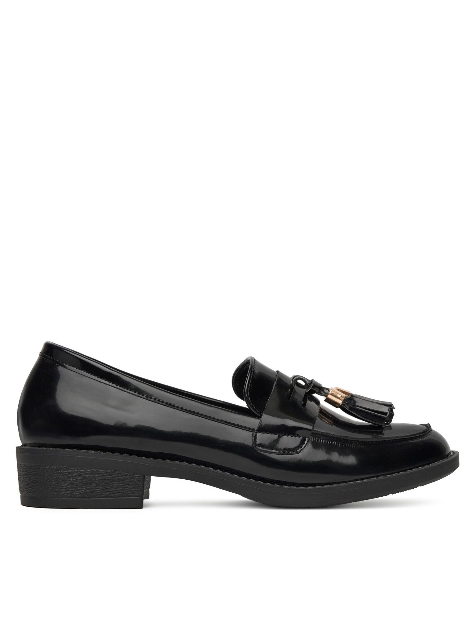 DeeZee Deezee Damen-Loafers Schwarz 13093-2 Mokassin