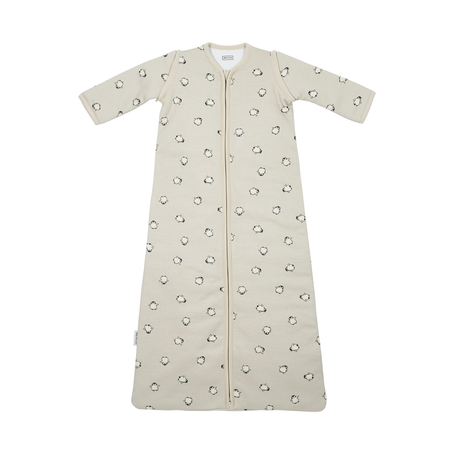 Meyco Baby Babyschlafsack Penguin Soft sand (1 tlg), 60cm günstig online kaufen