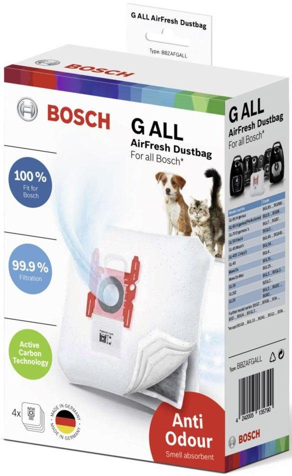 BOSCH Staubsaugerbeutel BBZAFGALL, passend für BOSCH