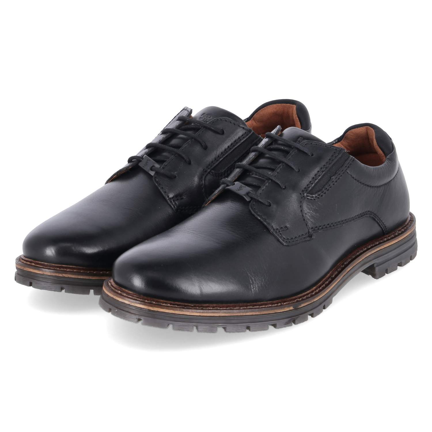 Salamander Salamander E31AUZ011000-1000 Herren Glattleder black Schnürschuh
