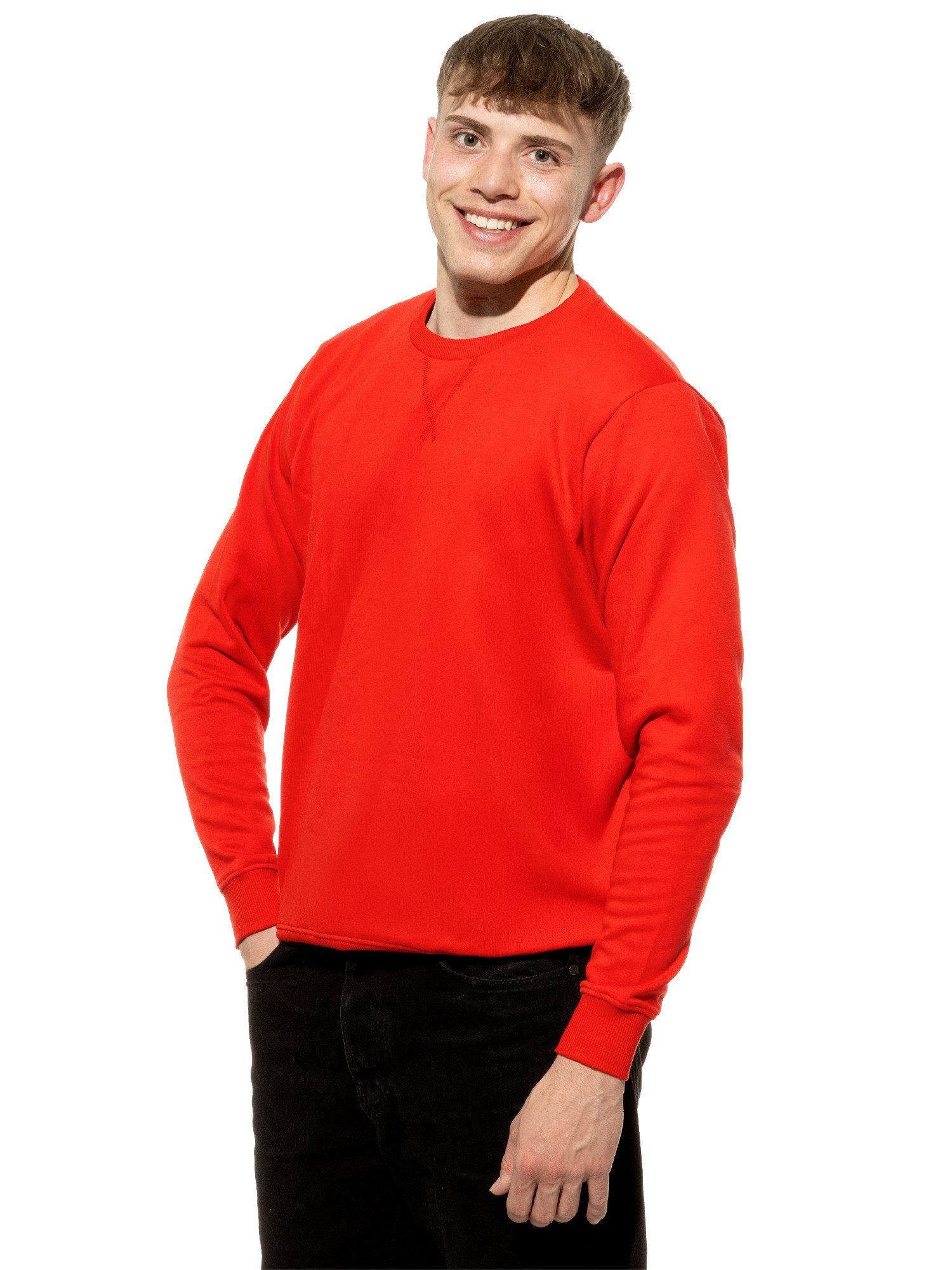 Cotton Prime® Hoodie Sweater Pullover aus Baumwollmischung und weichem Innenfleece