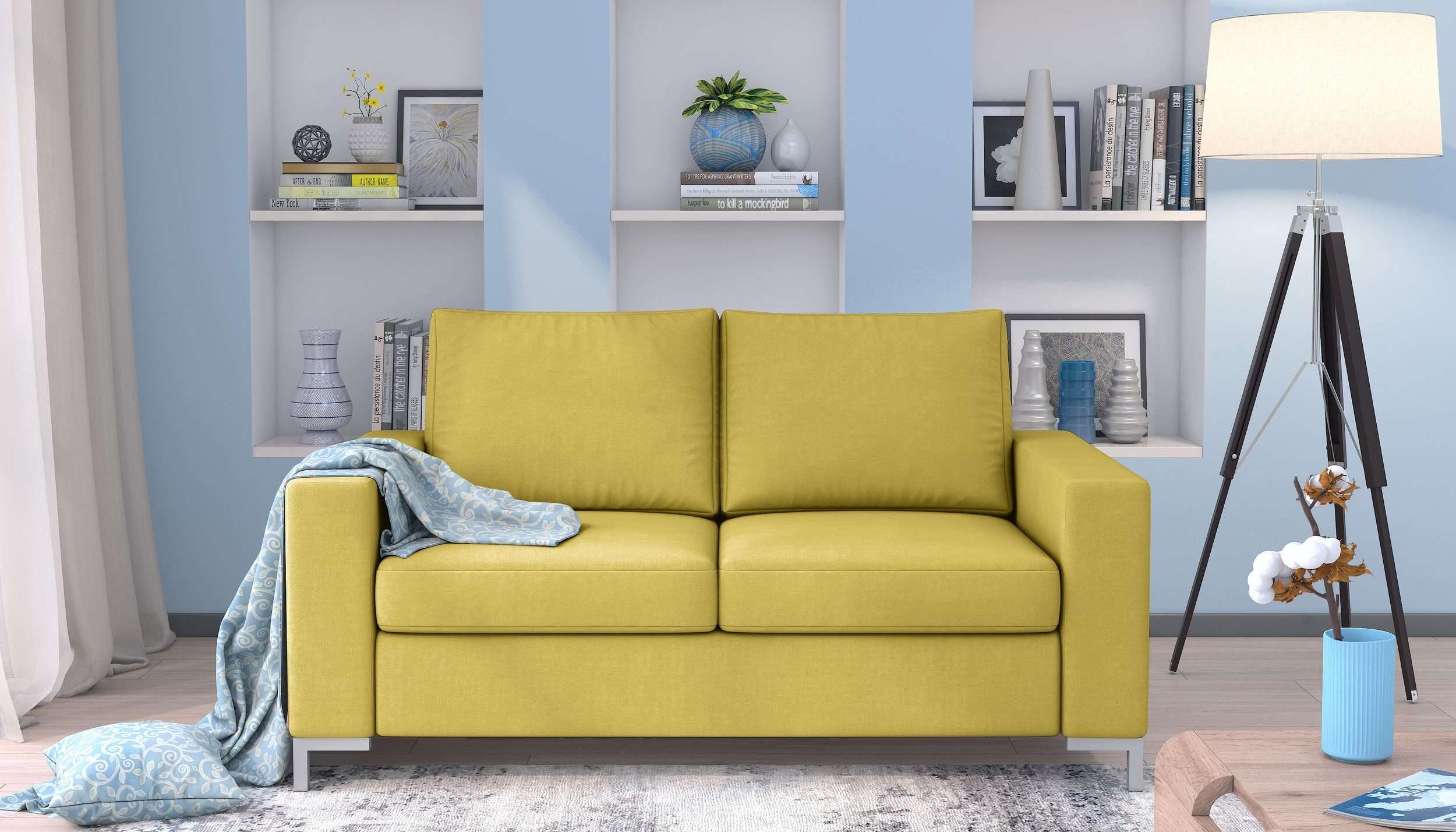 Stylefy 3-Sitzer Erling, 2-Sitzer, Sofa, mit Armlehnen und Rückenlehne, frei im Raum stellbar, Sitzkomfort, Modern Design, made in Europa | Einzelsofas